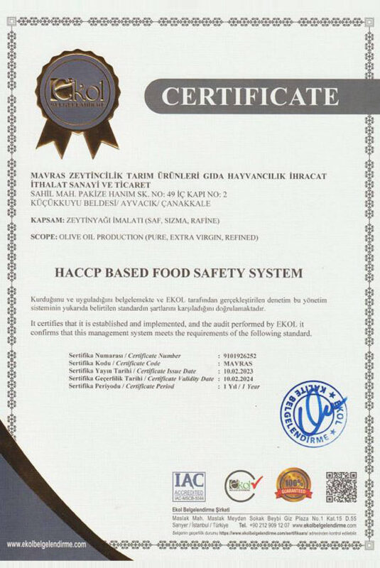 haccp-sertifika